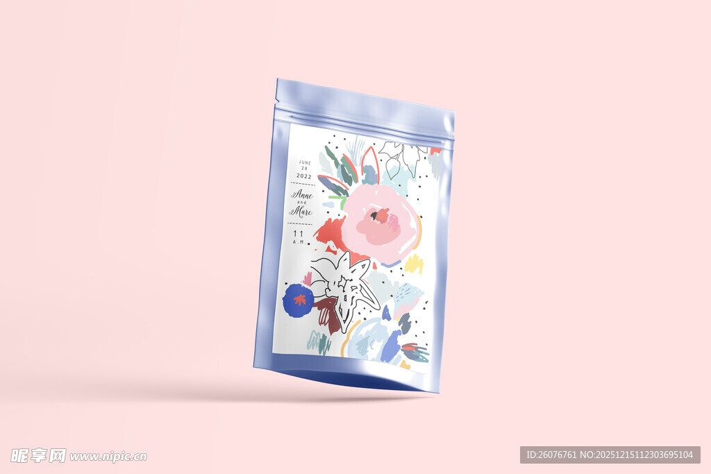 零食包装样机图片