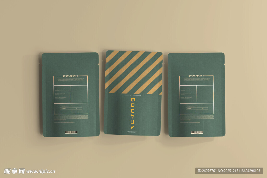 零食包装样机图片