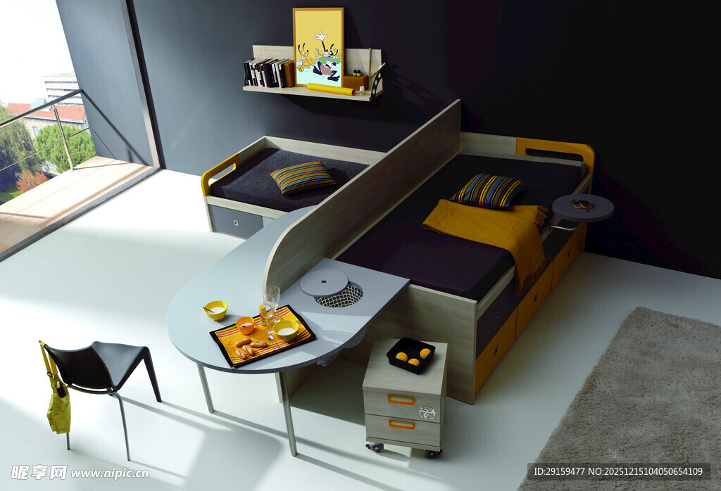 现代简约风客厅家居场景