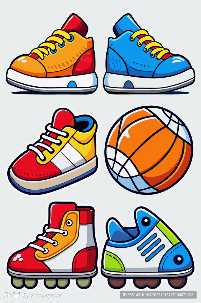 多彩运动装备展示