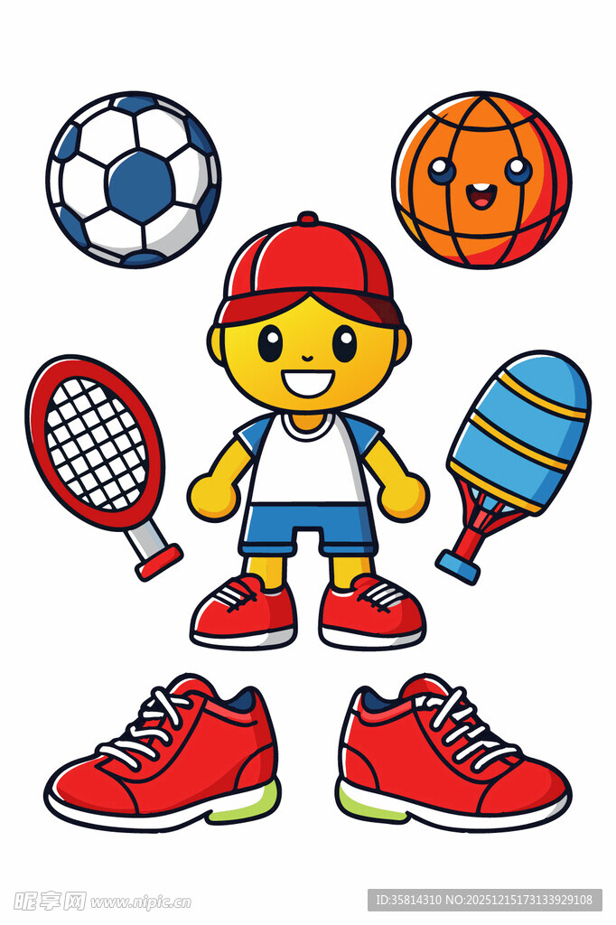 运动小达人的装备集合