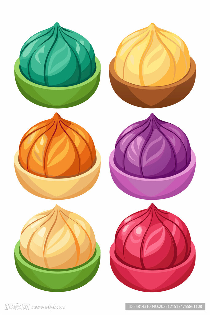 多彩美味中式点心