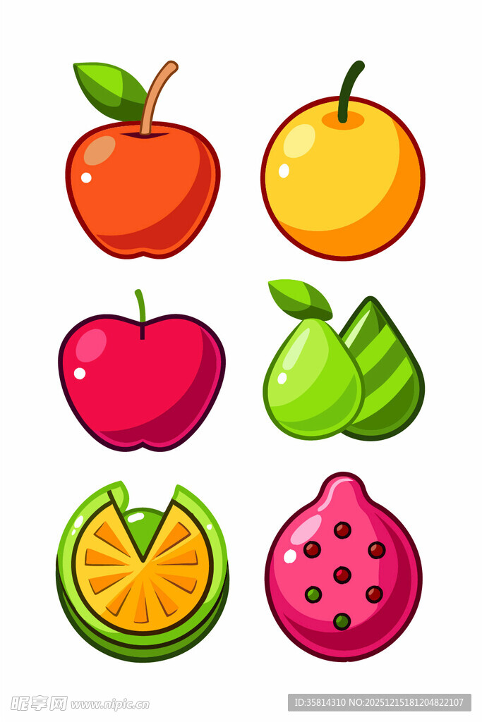 多彩水果集合