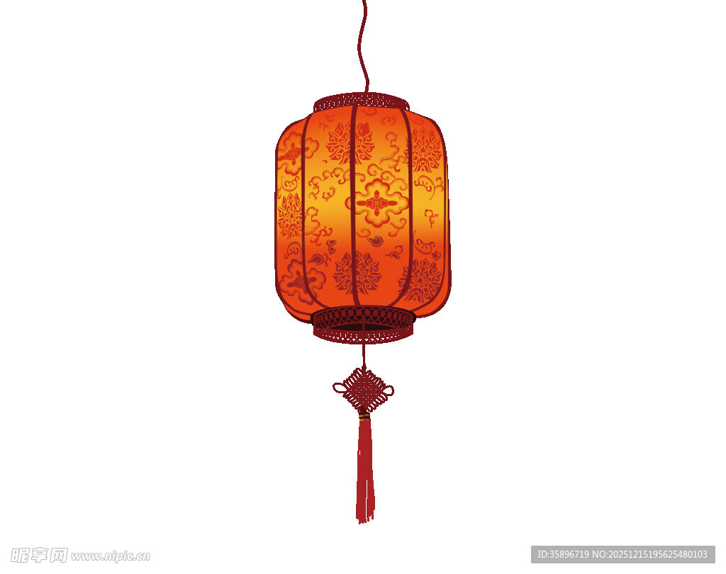 中式传统红灯笼