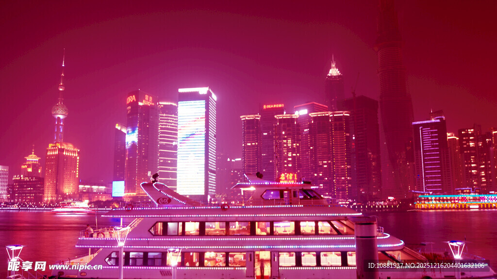 上海外滩璀璨夜景