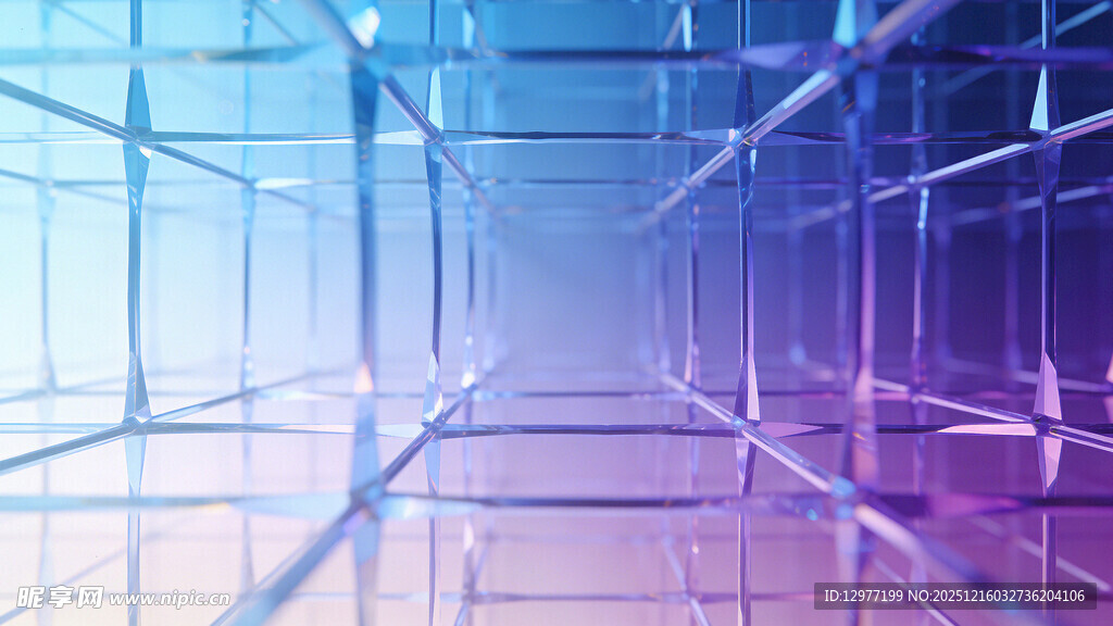 未来感科技空间通道