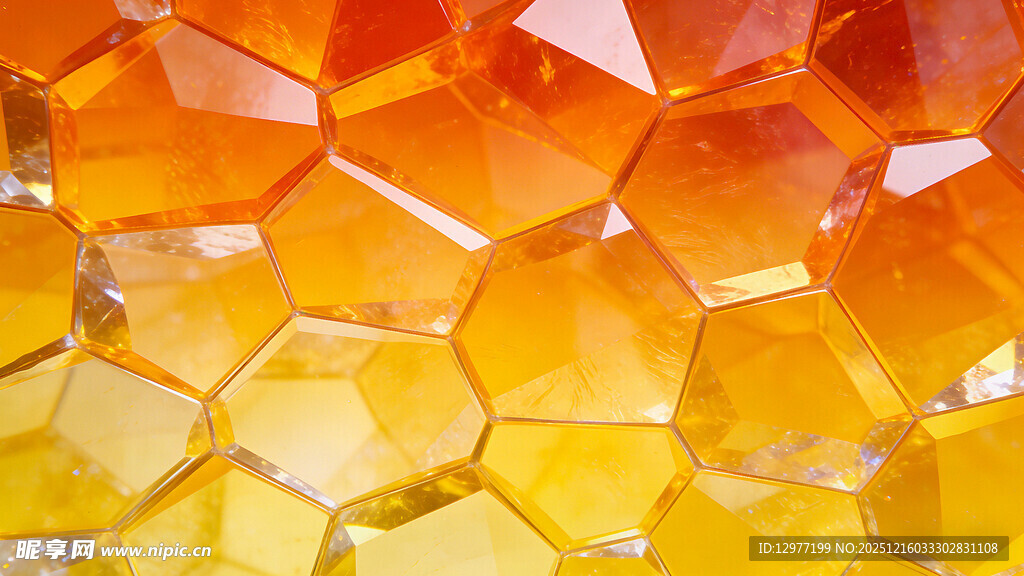 多彩几何拼接玻璃纹理