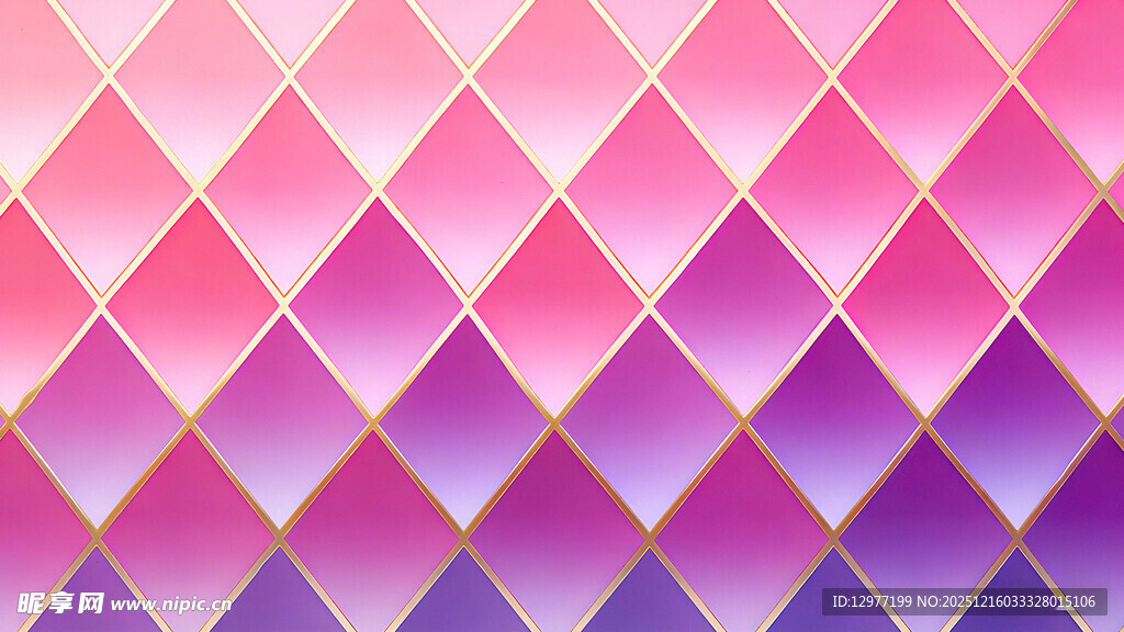 渐变菱形图案背景