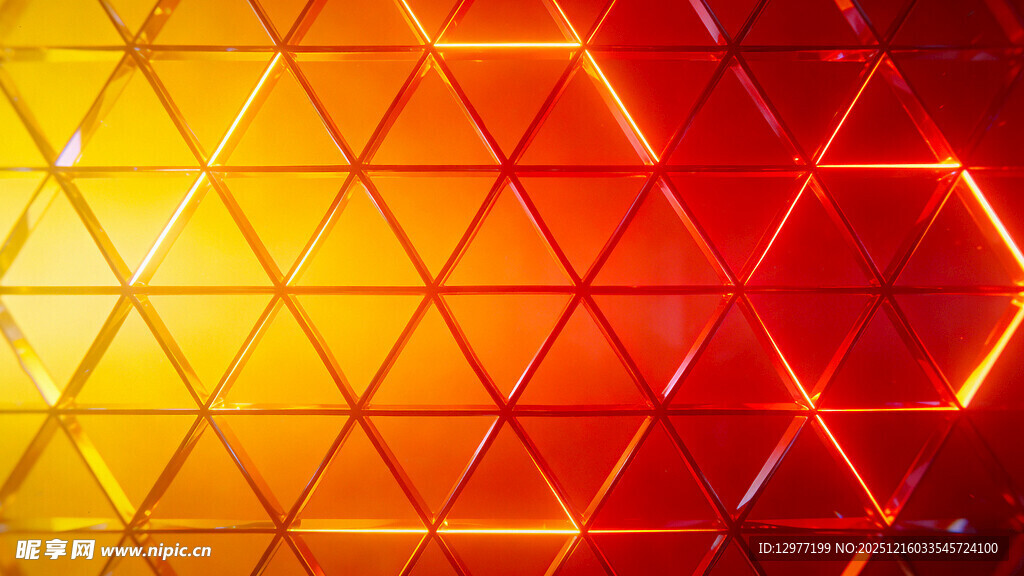 炫彩几何灯光背景图案