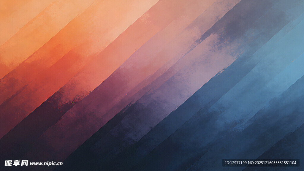 多彩渐变几何抽象背景图