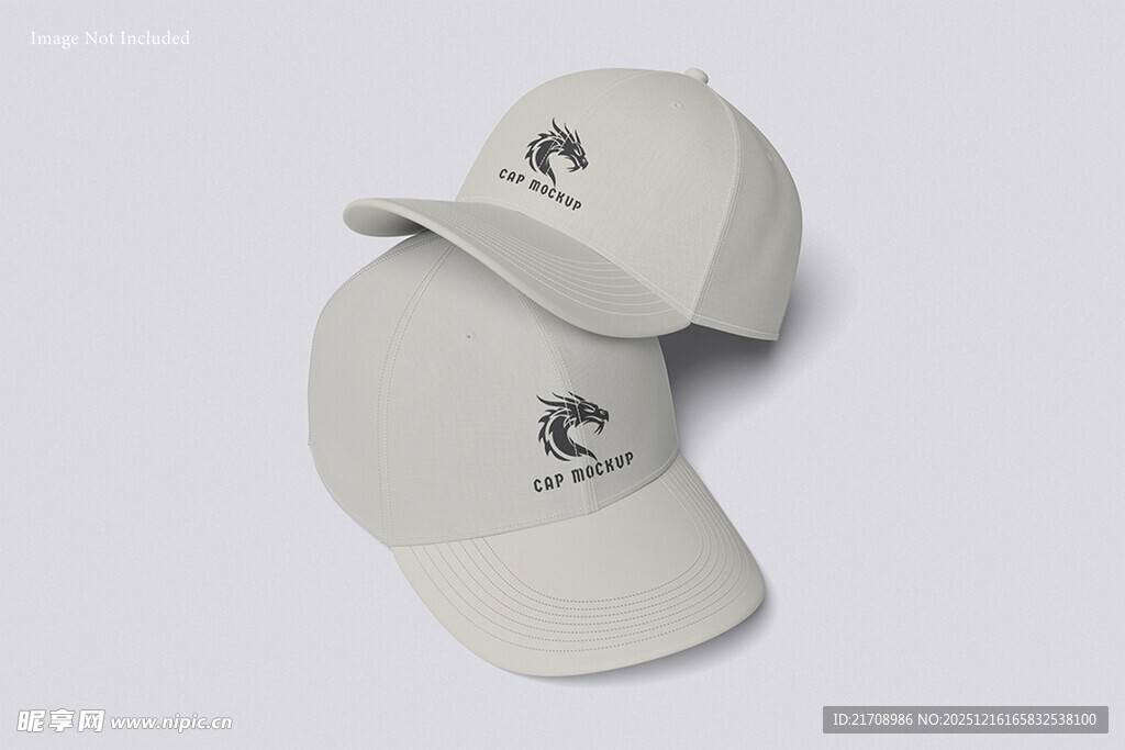 浅灰色简约款鸭舌帽