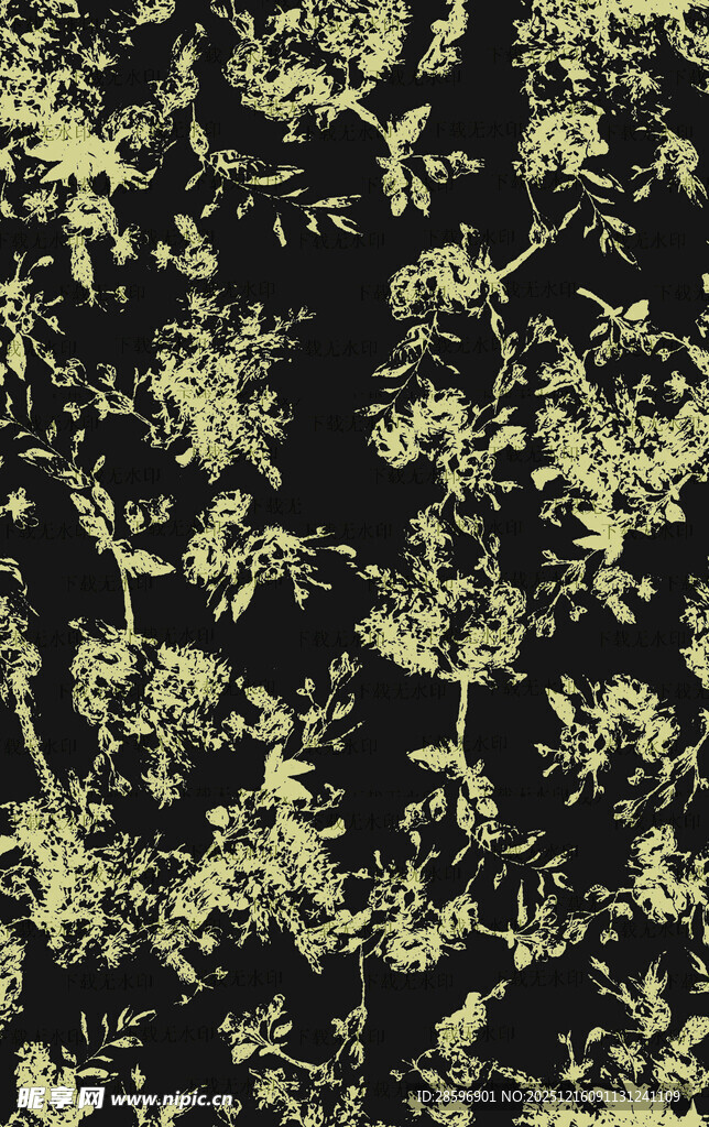 黑色背景上的斑驳纹理