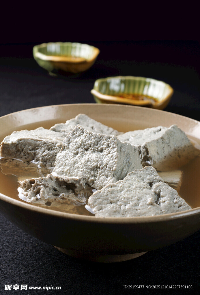 传统美食豆腐乳特写