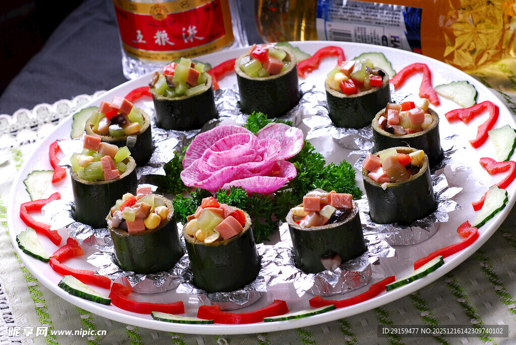 精致寿司拼盘赏味时刻