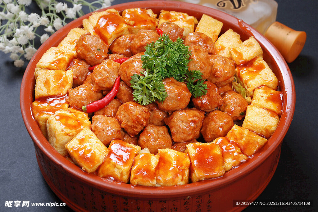 美味豆腐丸子煲