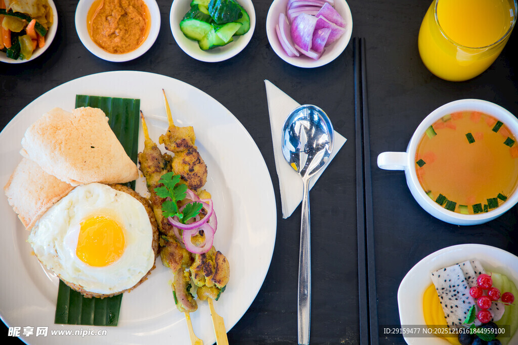 多样美味东南亚特色美食