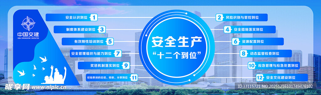 安全生产十二个到位