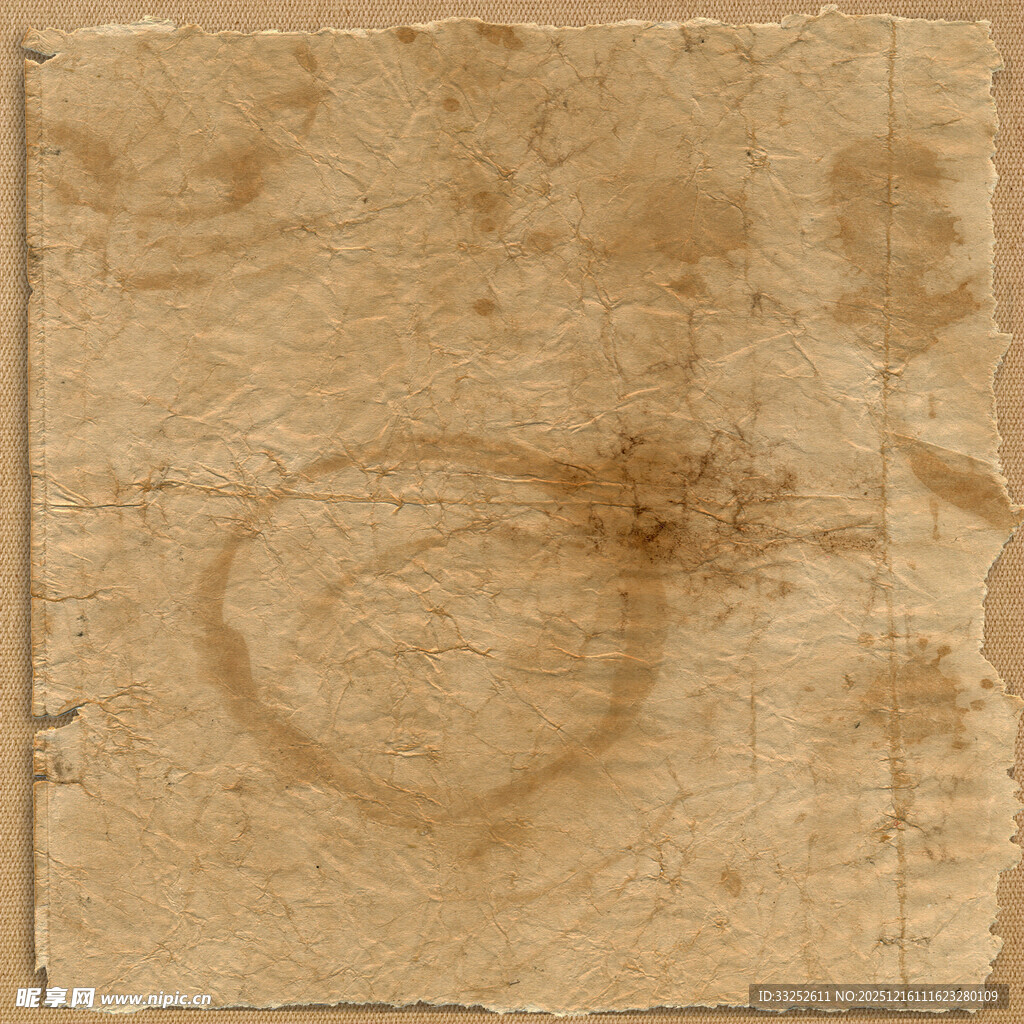复古陈旧纸张纹理背景图