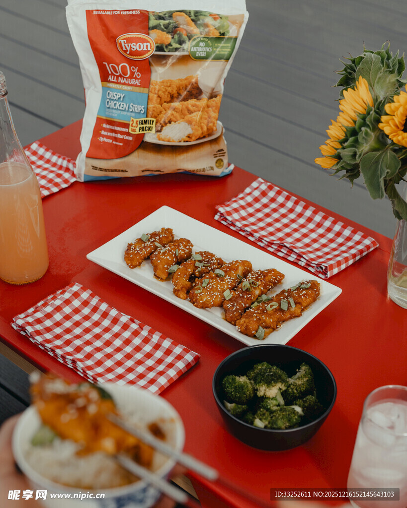 美味炸鸡套餐与周边美食