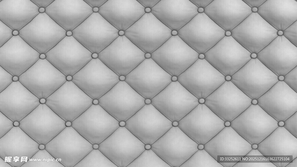 菱形绗缝皮革纹理背景