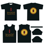 黑色T恤设计方案展示