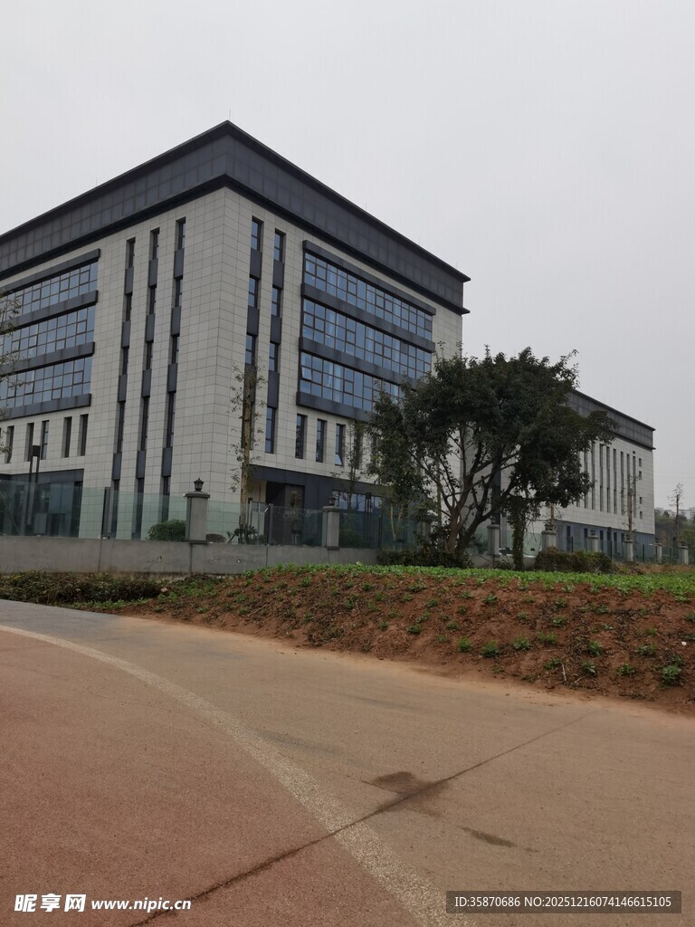 现代风格办公楼外观