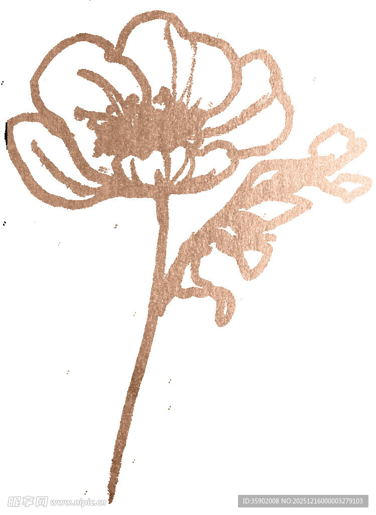 玫瑰花纹饰图案设计素材