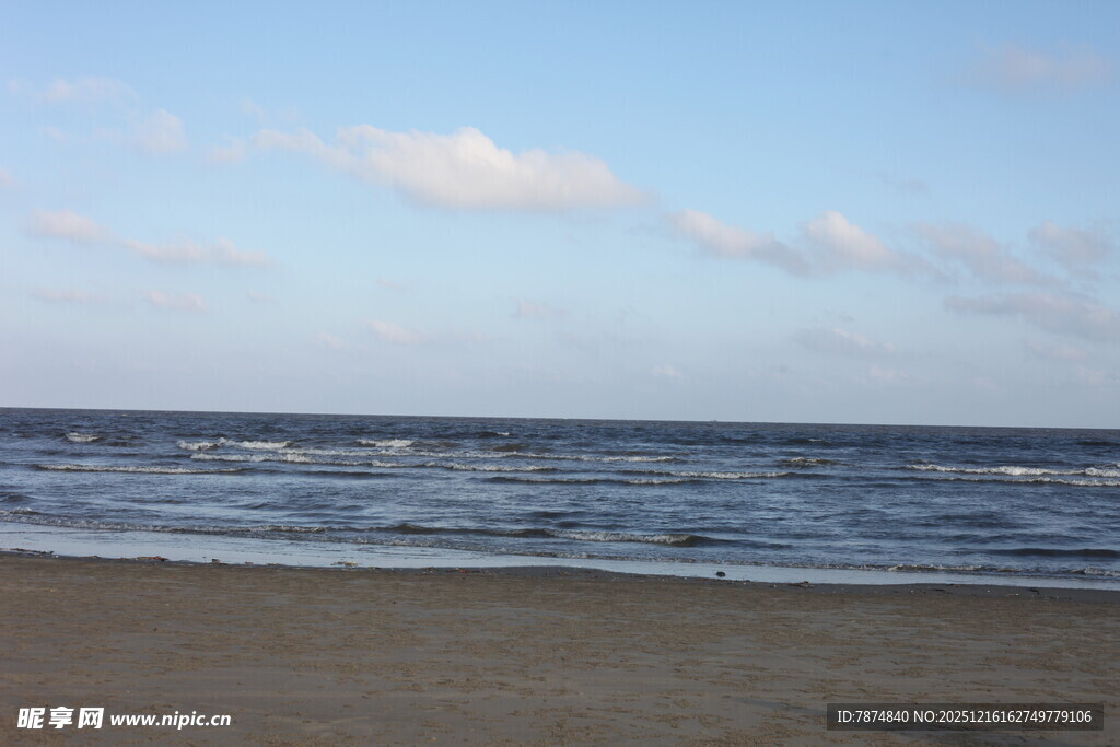 海边沙滩