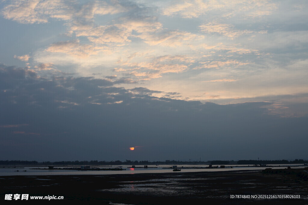 海边日落美景