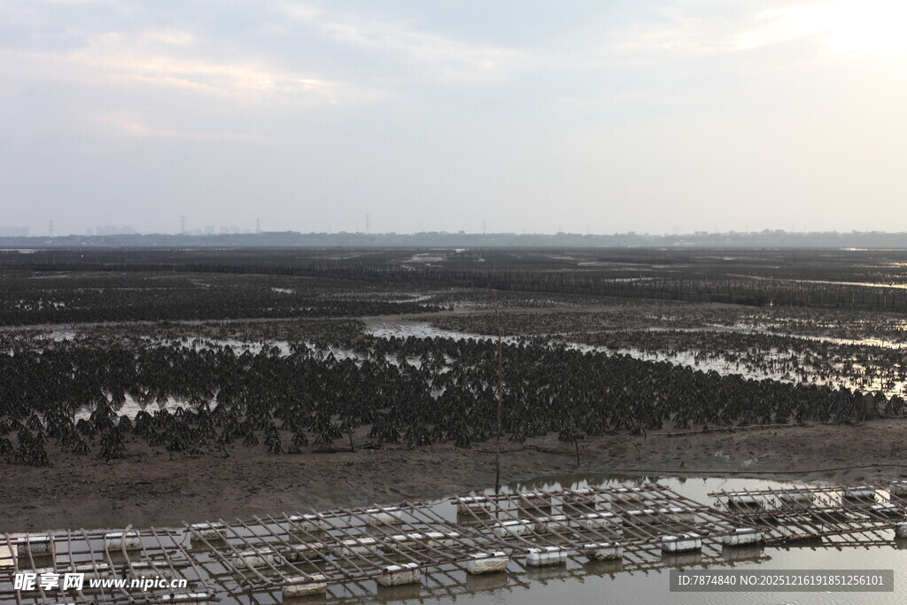 俯瞰广袤大地与稀疏村落