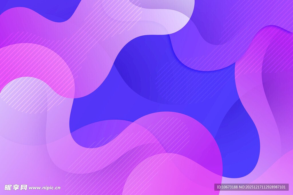 梦幻渐变流体抽象背景图