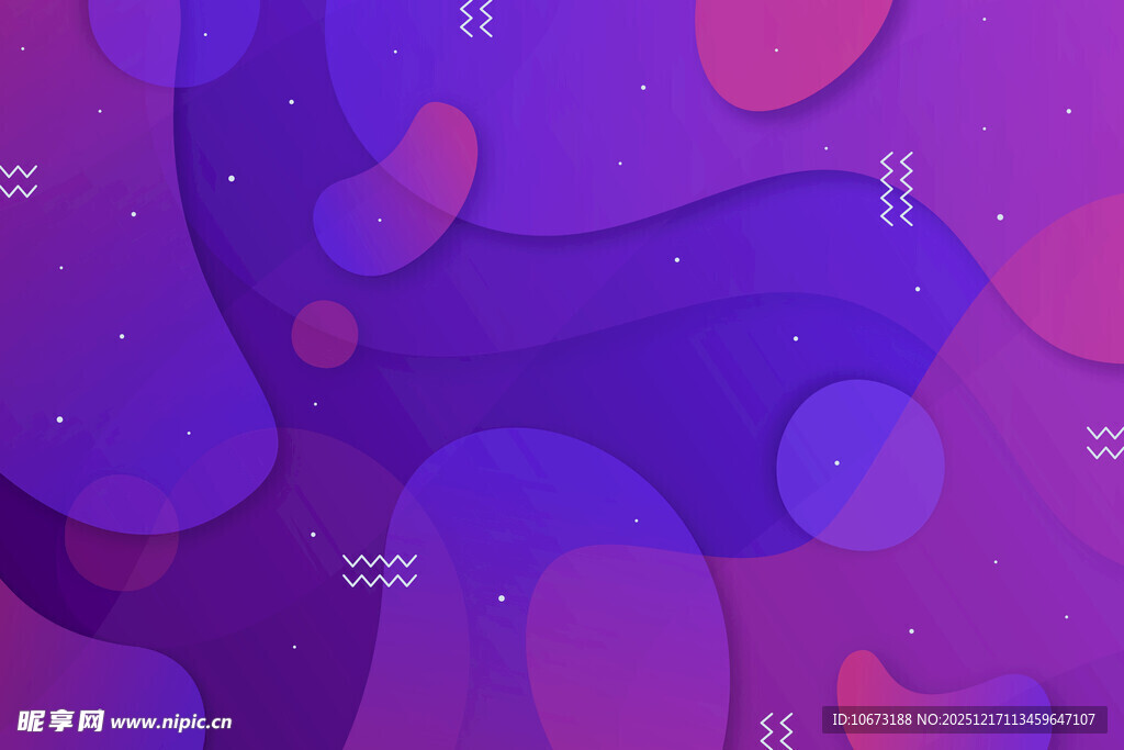 梦幻渐变流体抽象背景图