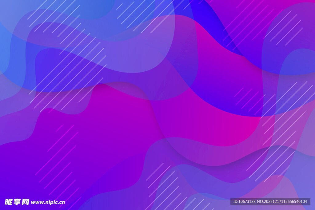 梦幻渐变流体抽象背景图