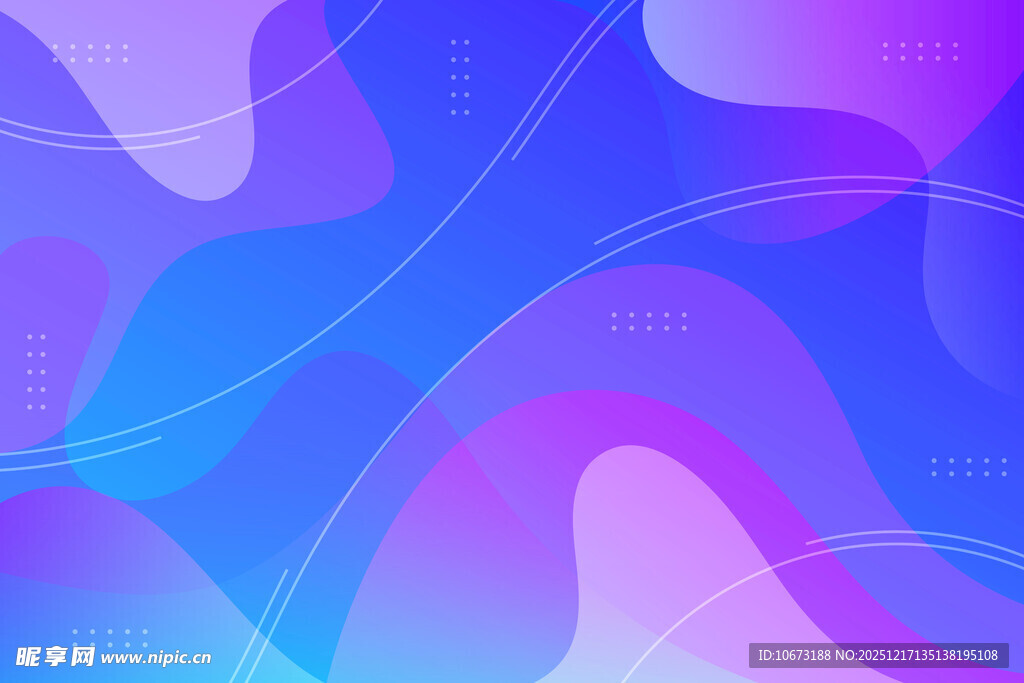 梦幻渐变流体抽象背景图