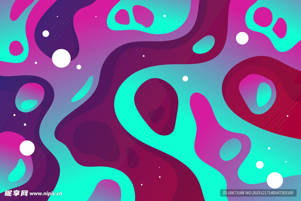 梦幻流体抽象图案背景