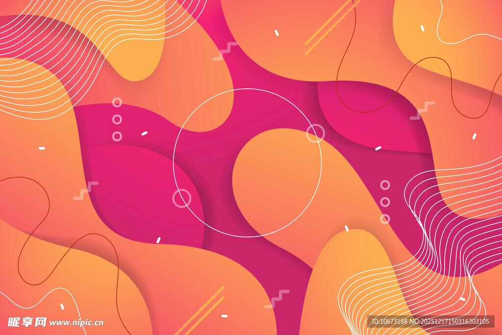 渐变色彩抽象动感背景图