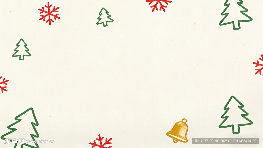 圣诞装饰元素图案