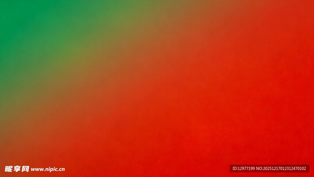 渐变红绿背景图
