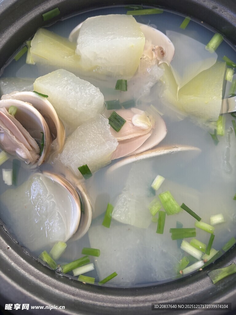螺汤 海白冬瓜汤