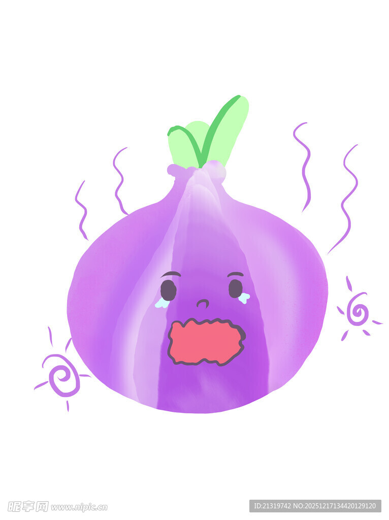 洋葱插画
