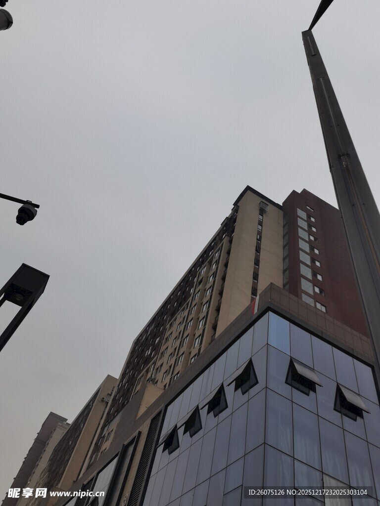 城市高楼建筑独特外观