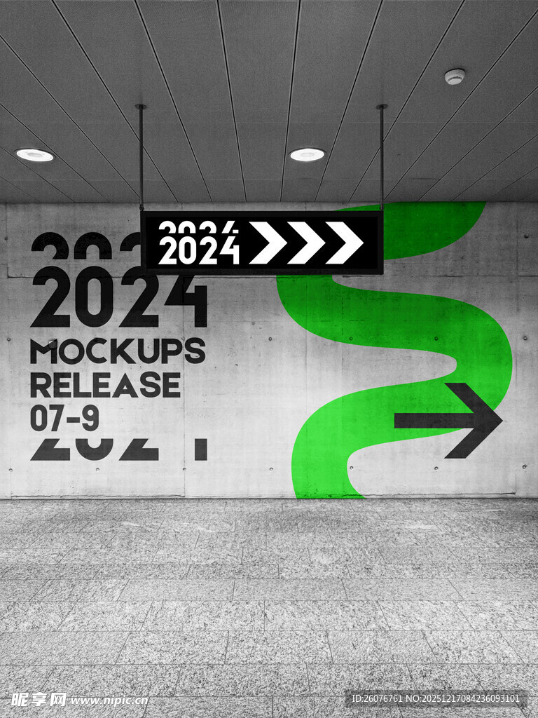 导向牌样机图片