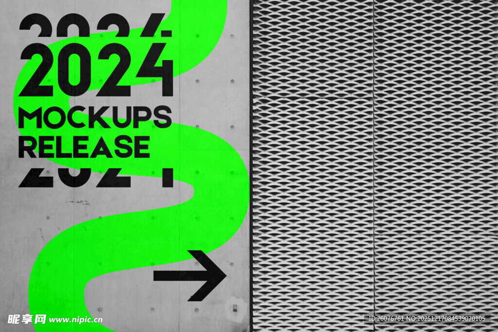 导向牌样机图片