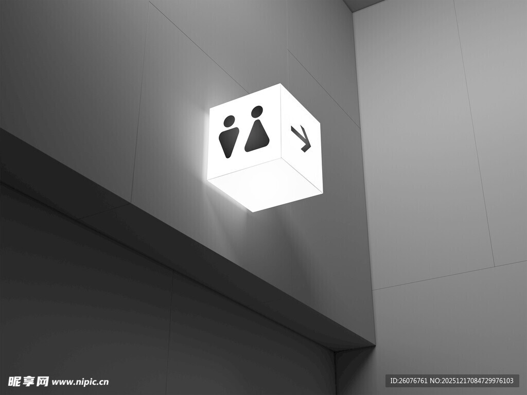 导向牌样机图片