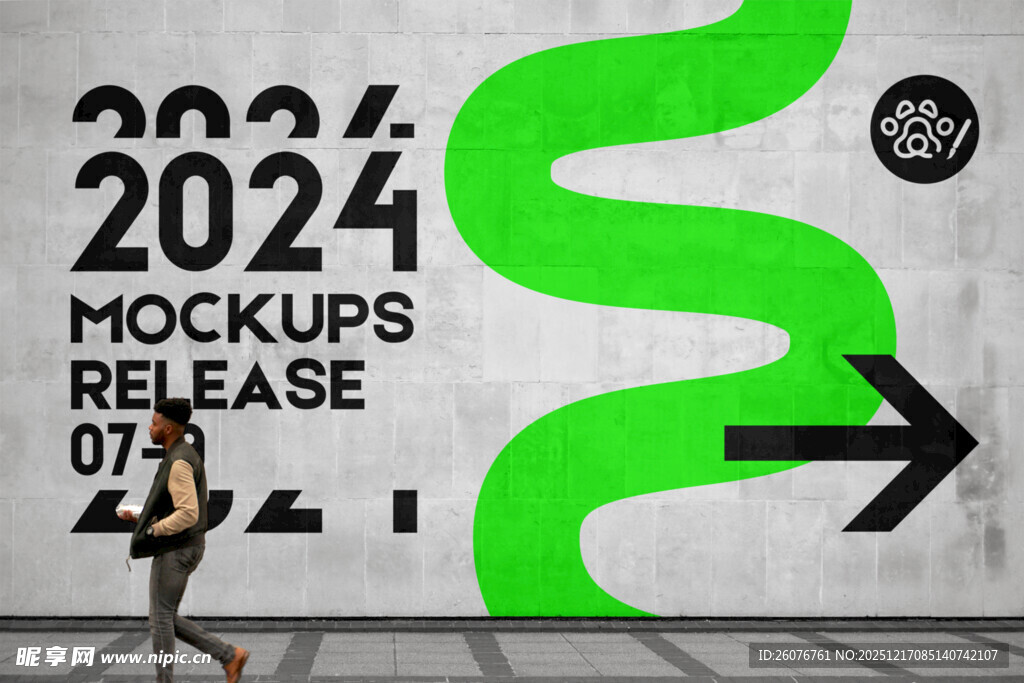 导向牌样机图片