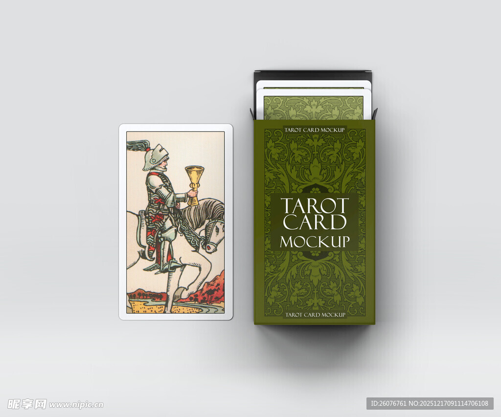塔罗牌样机图片