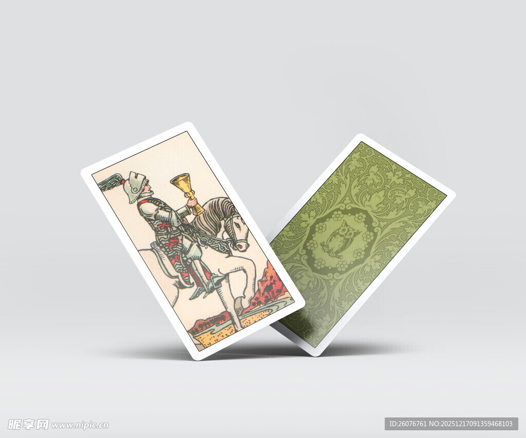 塔罗牌样机图片