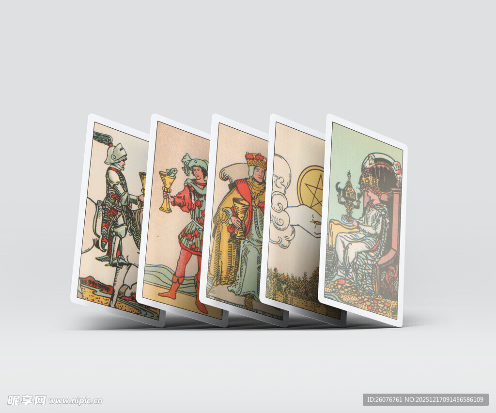 塔罗牌样机图片