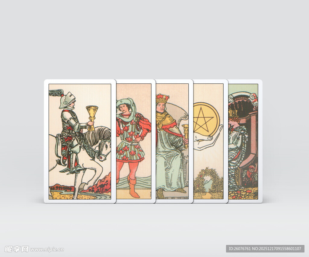 塔罗牌样机图片