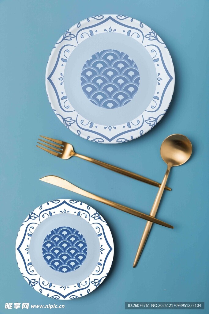 餐具样机图片